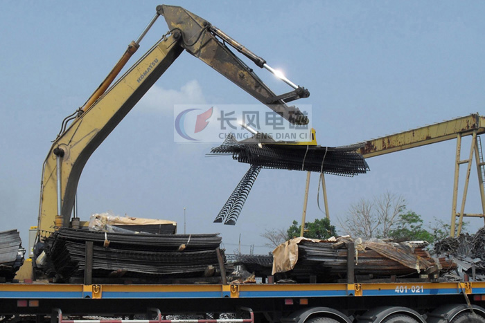 挖掘機(jī)用起重永磁鐵